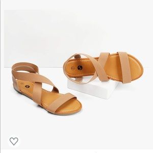 Beige Sandals Size 10.5